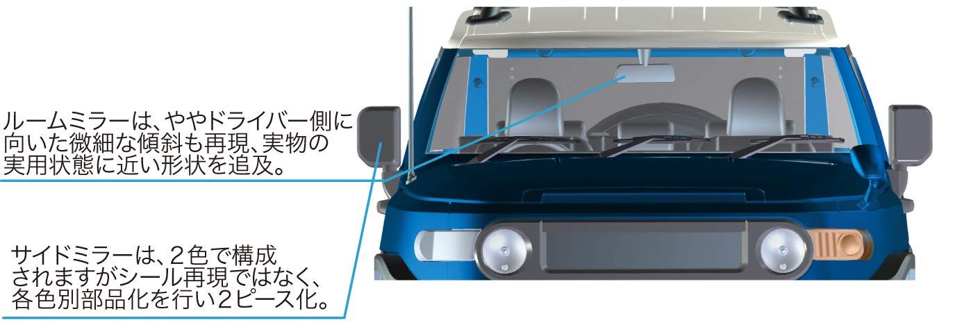 Fujimi Toyota FJ Cruiser (White) - BanzaiHobby