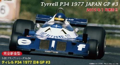 Fujimi Tyrell P34 1977 Japan GP #3 Bengt Ronnie Peterson Long Wheel Ver - BanzaiHobby