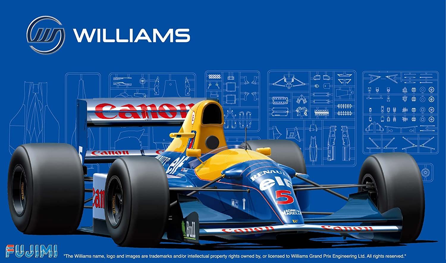 Fujimi Williams FW14B 1992 - BanzaiHobby