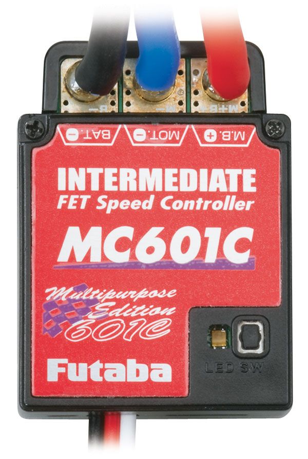 Futaba MC601C ESC - Programmable - BanzaiHobby