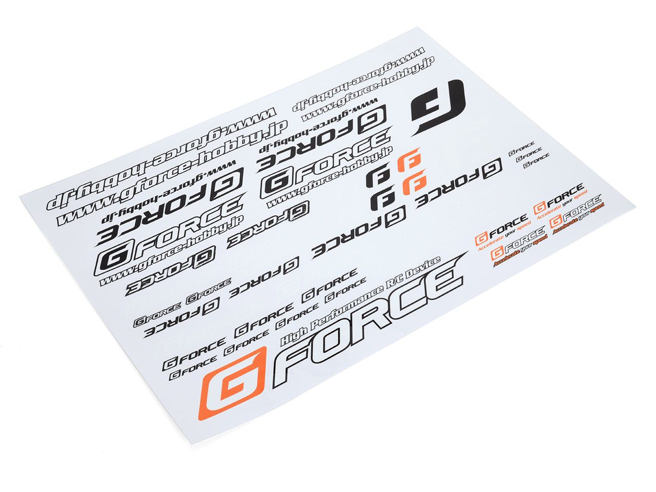 G-FORCE G0280 G-FORCE Decal Ver.2 - BanzaiHobby