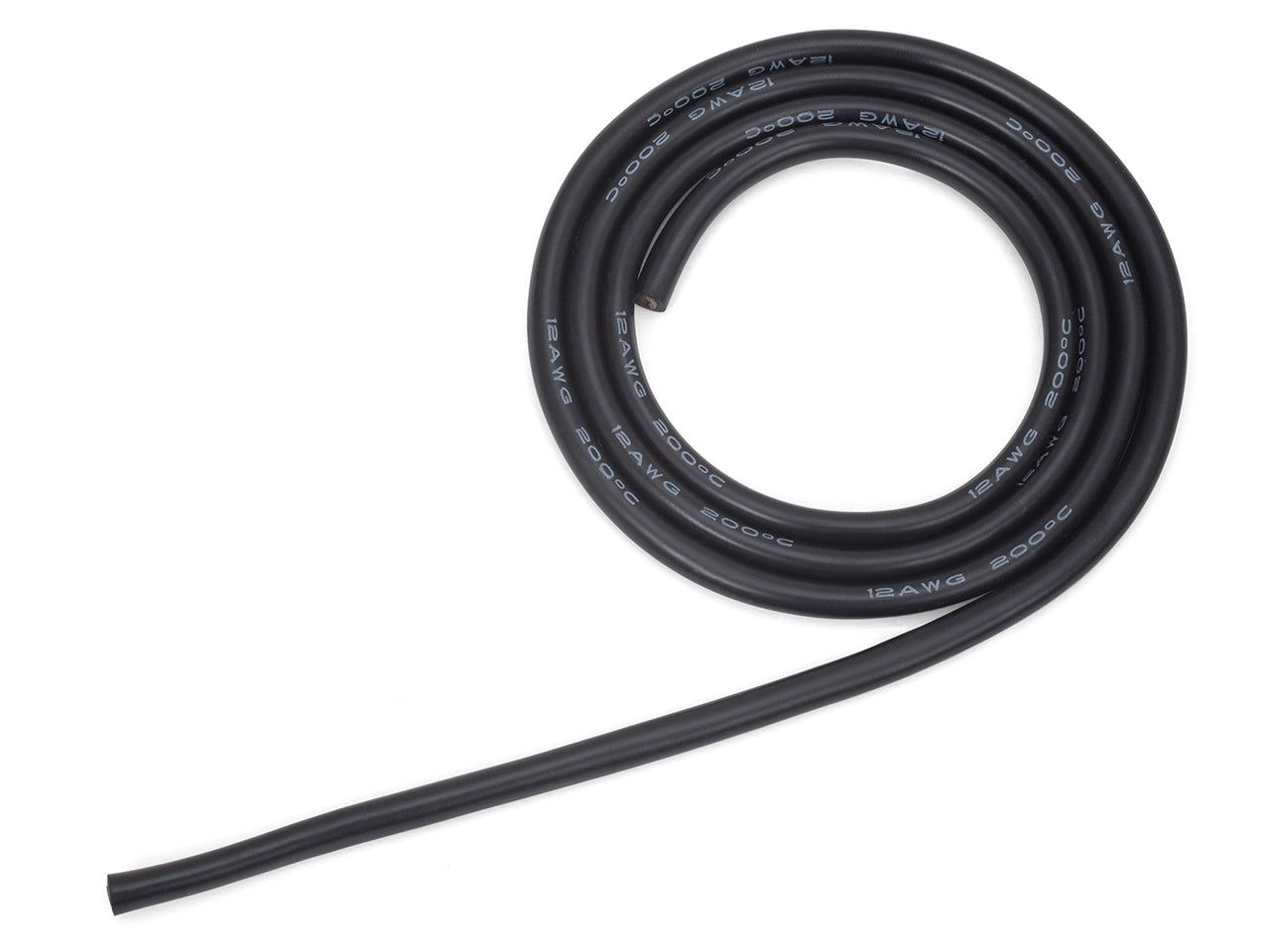G-FORCE GA050  12AWG Silicon Cable (1.5m Black) - BanzaiHobby