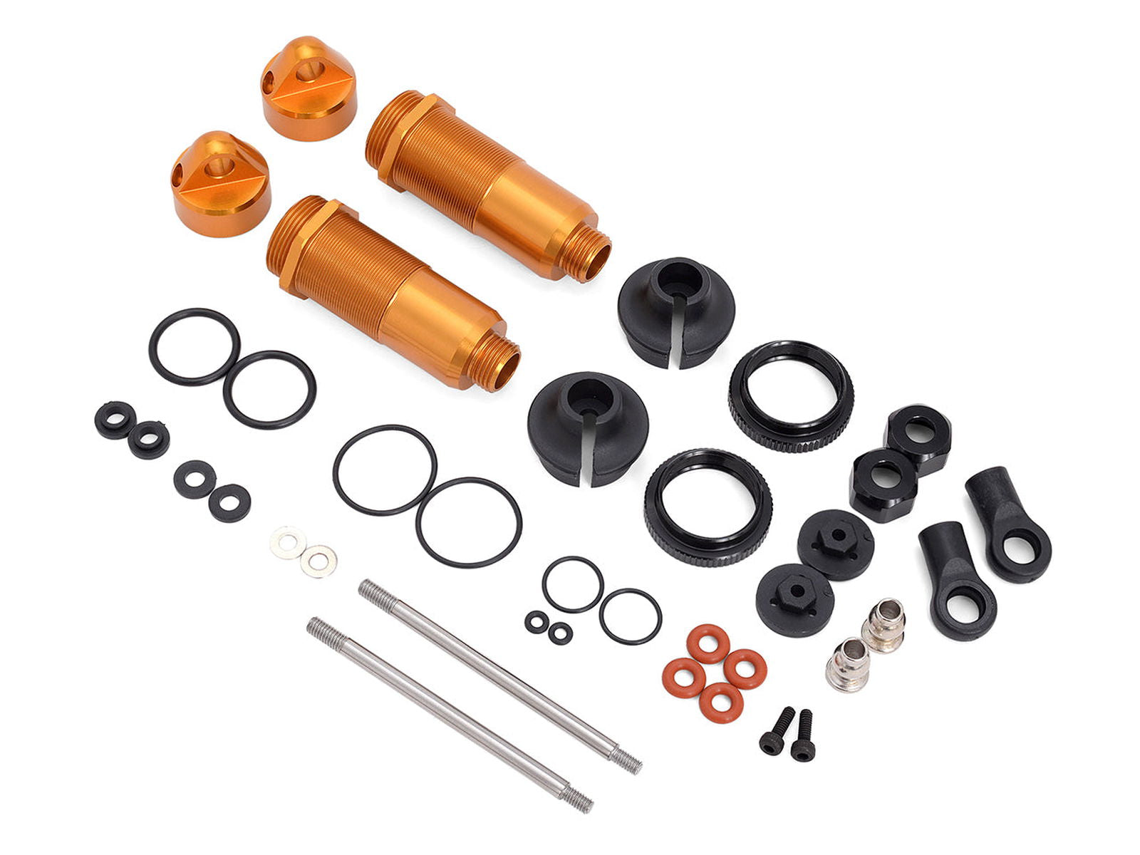 G-FORCE GOP107 Aluminium Big Bore Rear Damper Set (Genova - BanzaiHobby