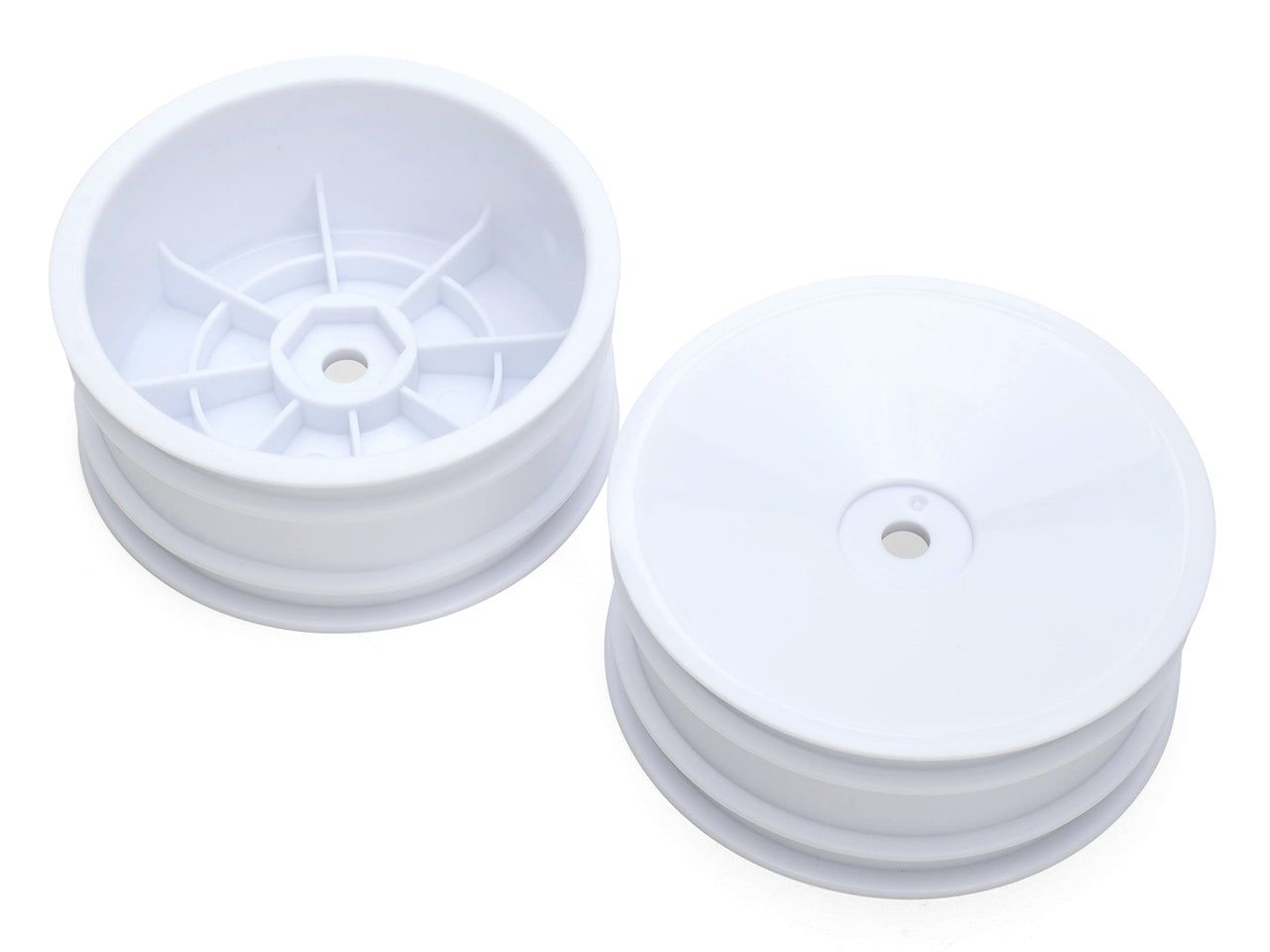 G-FORCE GSP014 Front dish wheel 2.2 inches (White) - BanzaiHobby