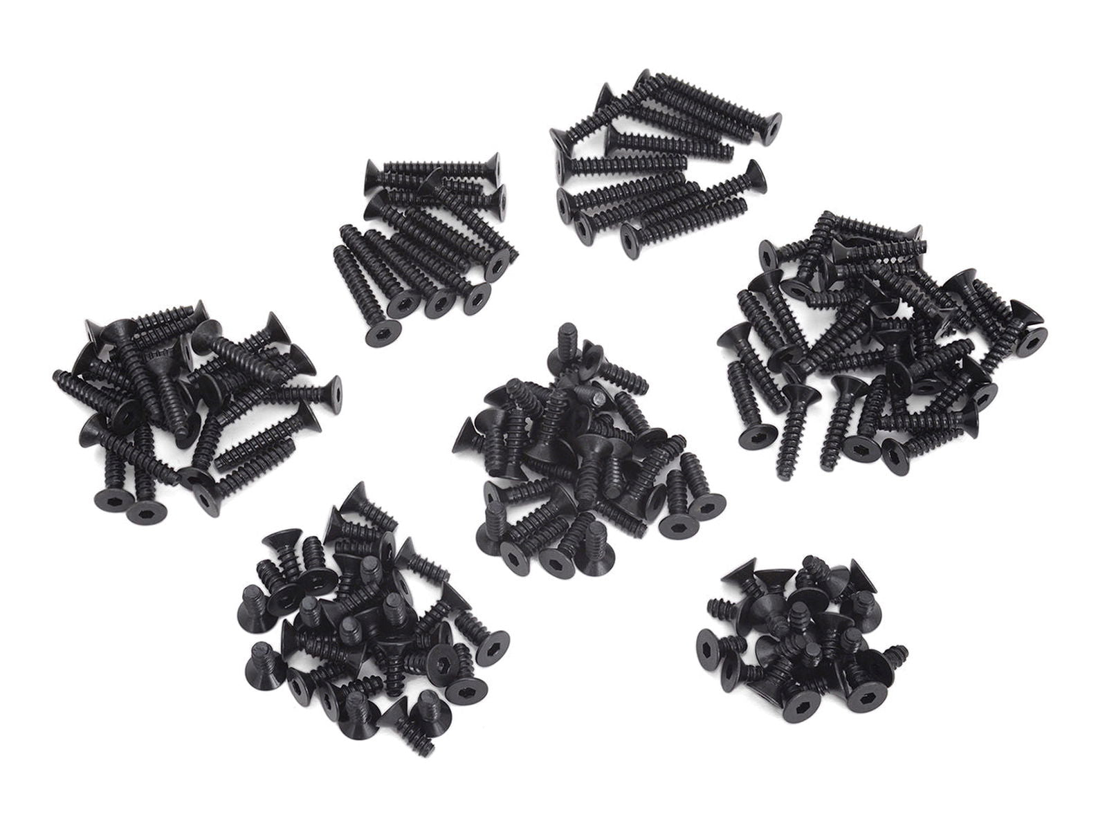 G-FORCE [PO SEPT 2022] GOP109 Hex Dish Tapping Screw Assort Set (150 pcs - BanzaiHobby