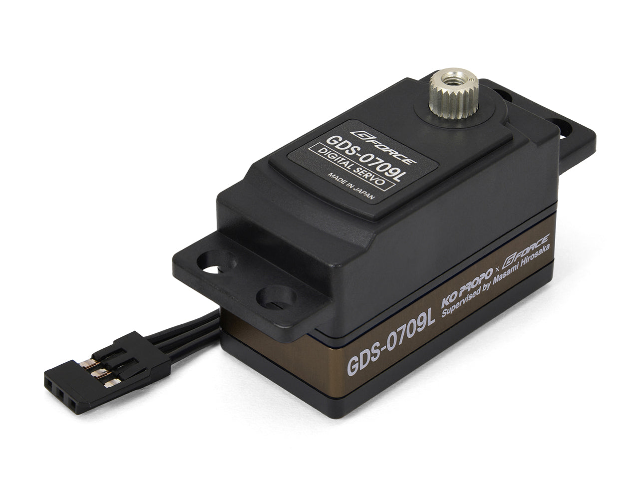 G-Force G0985 GDS-0709L Low Profile  Digital Servo [Gun Metallic]