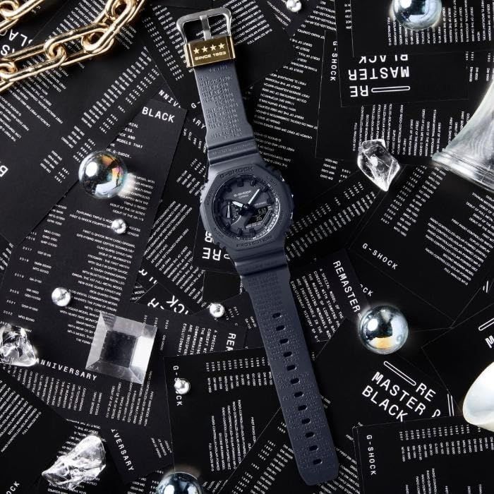 G-SHOCK CASIO (カシオ) 腕時計 (Gショック）GA-2140RE-1A メンズ 海外モデル 40周年 リマスター・ブラック シリーズ 限定 [並行輸入品] - BanzaiHobby