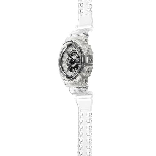 G-SHOCK Gショック 40周年 クリア リミックス エリック・ヘイズ 限定 カシオ CASIO アナデジ 腕時計 クリア ブラック スケルトン GA-114RX-7A (GA-114RX-7AJR) 逆輸入海外モデル [並行輸入品] - BanzaiHobby