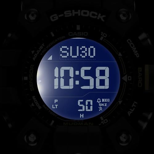 G-SHOCK Gショック マスターオブG MUDMAN マッドマン カシオ CASIO ソーラー電波 デジタル 腕時計 ブラック カーキグリーン GW-9500-3 逆輸入海外モデル [並行輸入品] - BanzaiHobby