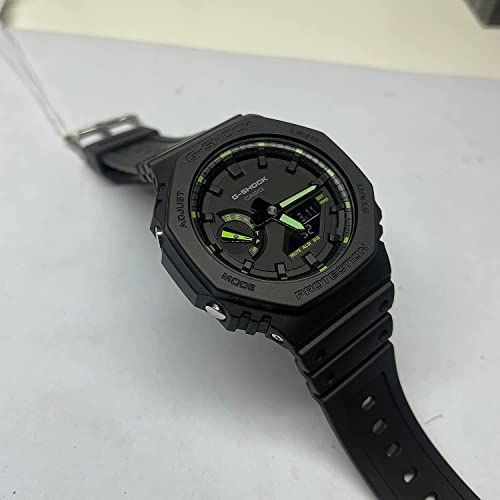 G-Shock(ジーショック) 腕時計 ネオンアクセント グリーン GA2100-1A3, グリーン - BanzaiHobby