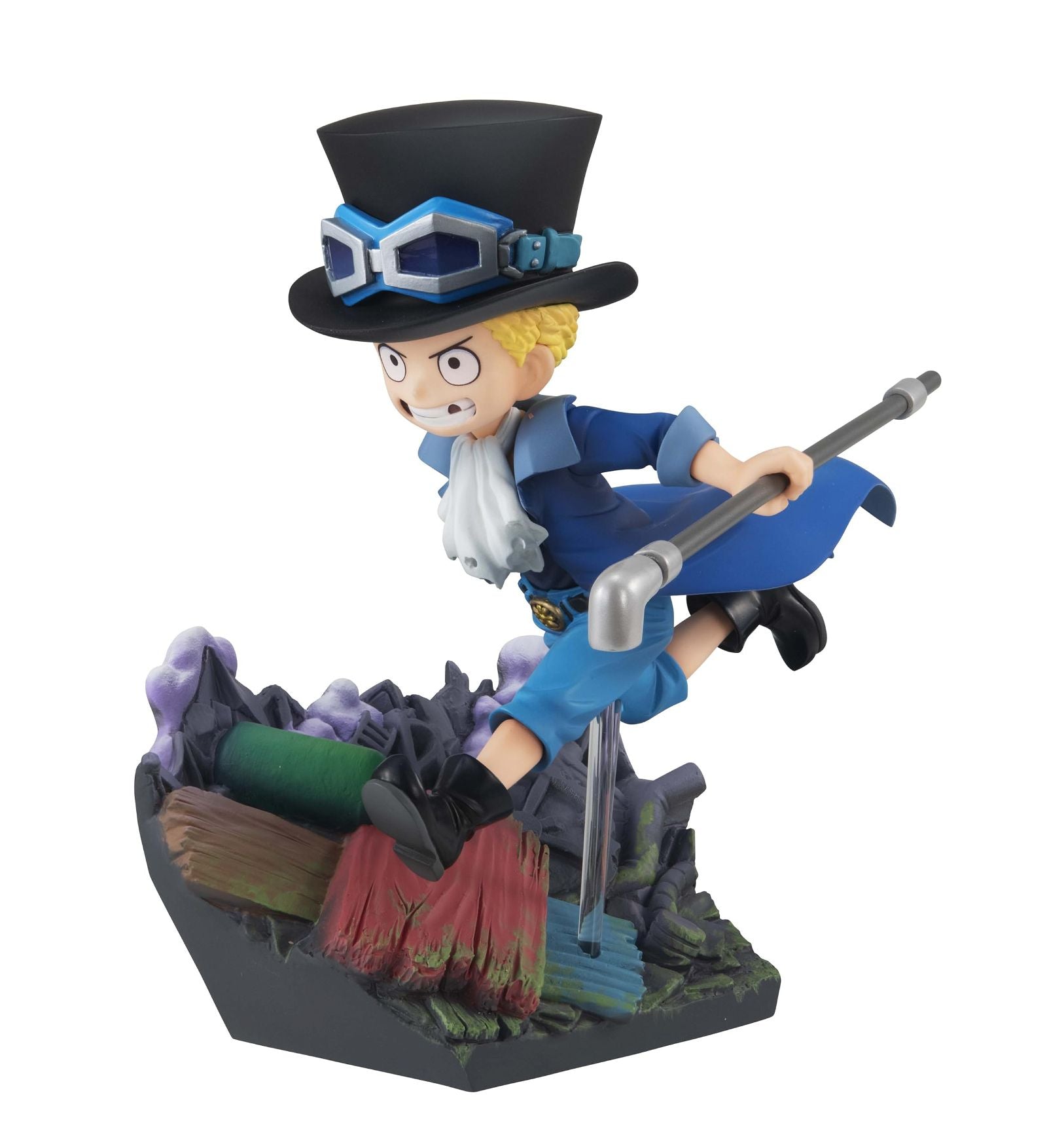 G.E.M.シリーズ ワンピース サボ RUN！RUN！RUN！ 約130mm PVC製 塗装済み完成品フィギュア - BanzaiHobby