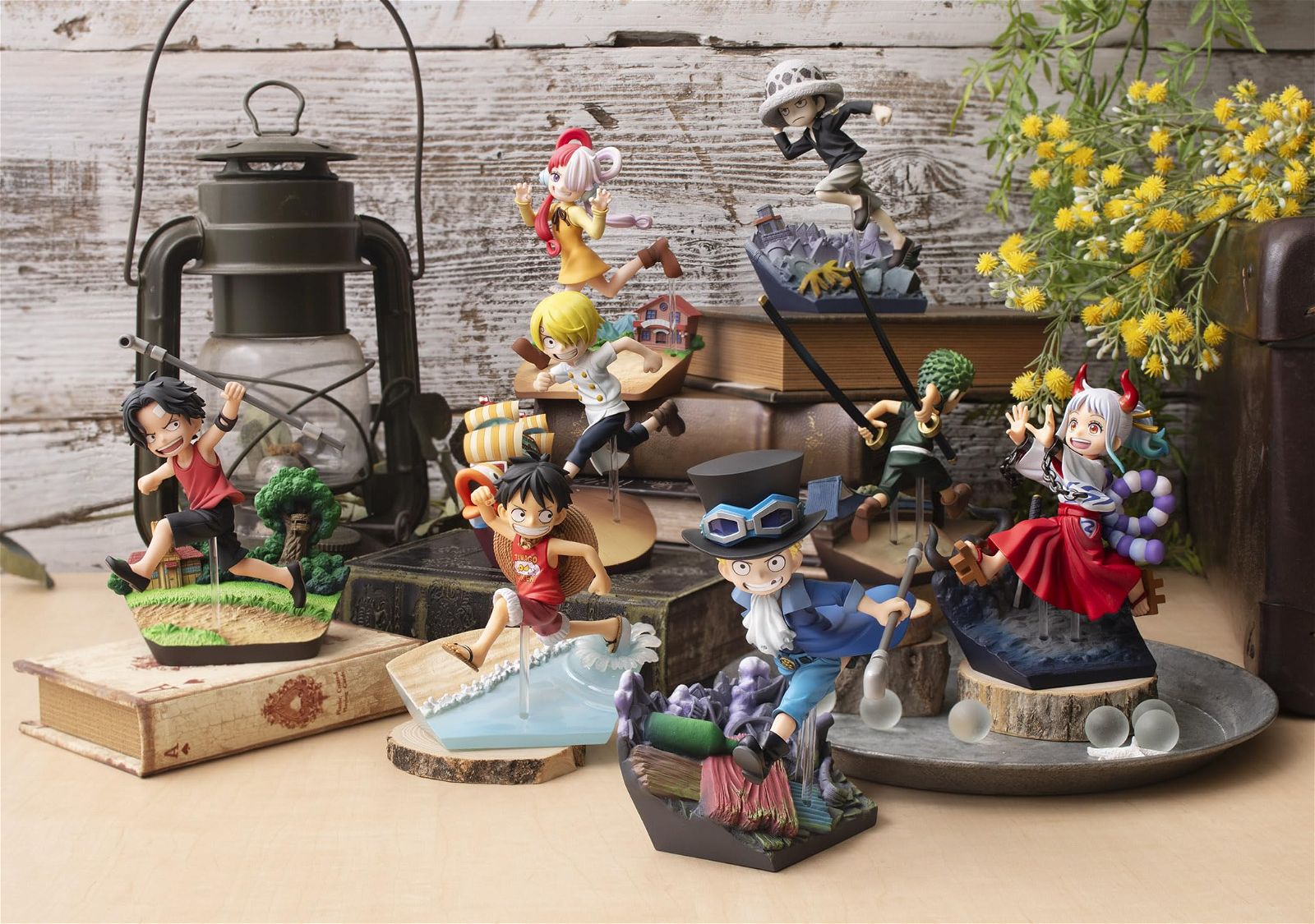 G.E.M.シリーズ ワンピース サボ RUN！RUN！RUN！ 約130mm PVC製 塗装済み完成品フィギュア - BanzaiHobby