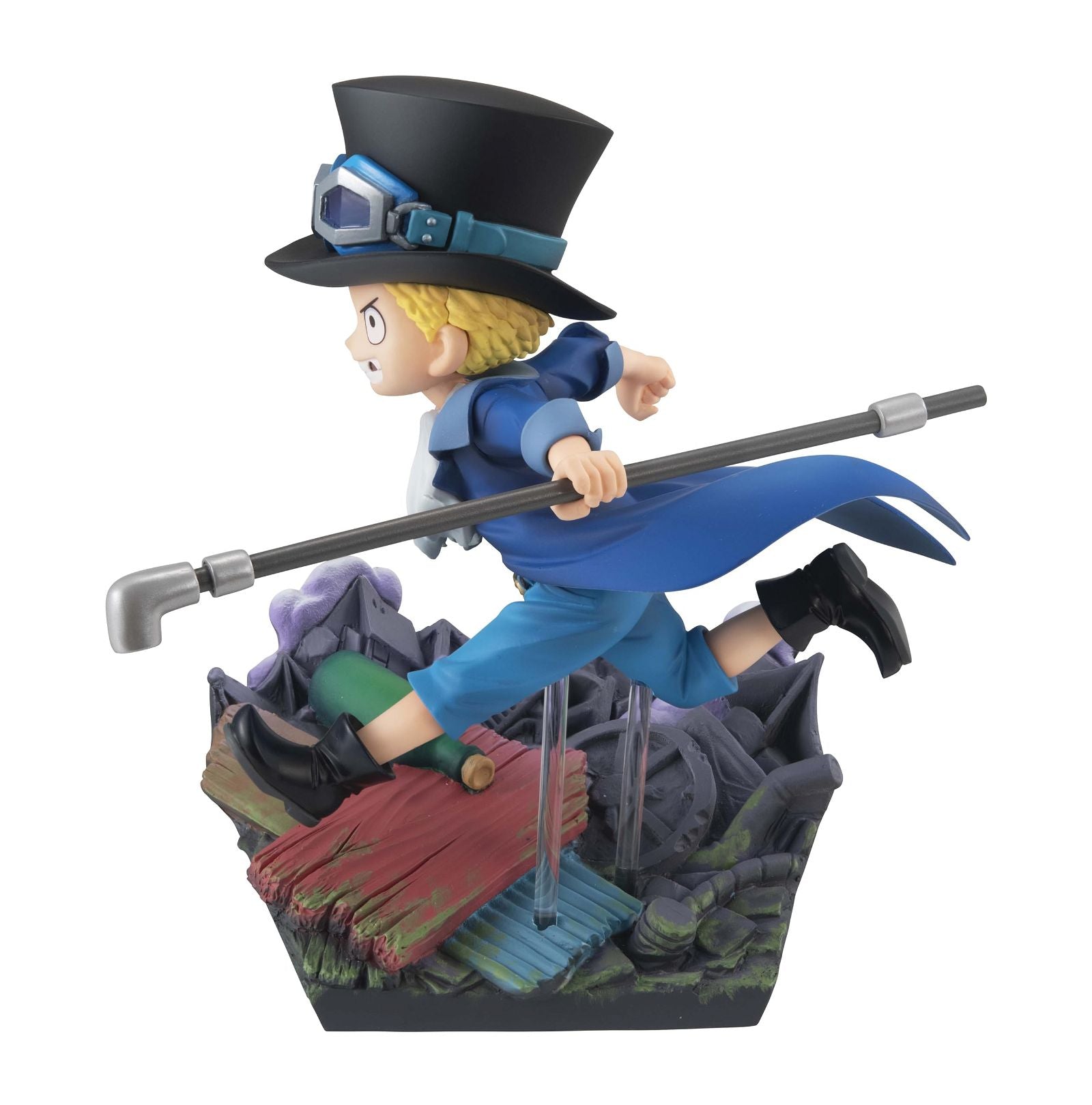 G.E.M.シリーズ ワンピース サボ RUN！RUN！RUN！ 約130mm PVC製 塗装済み完成品フィギュア - BanzaiHobby
