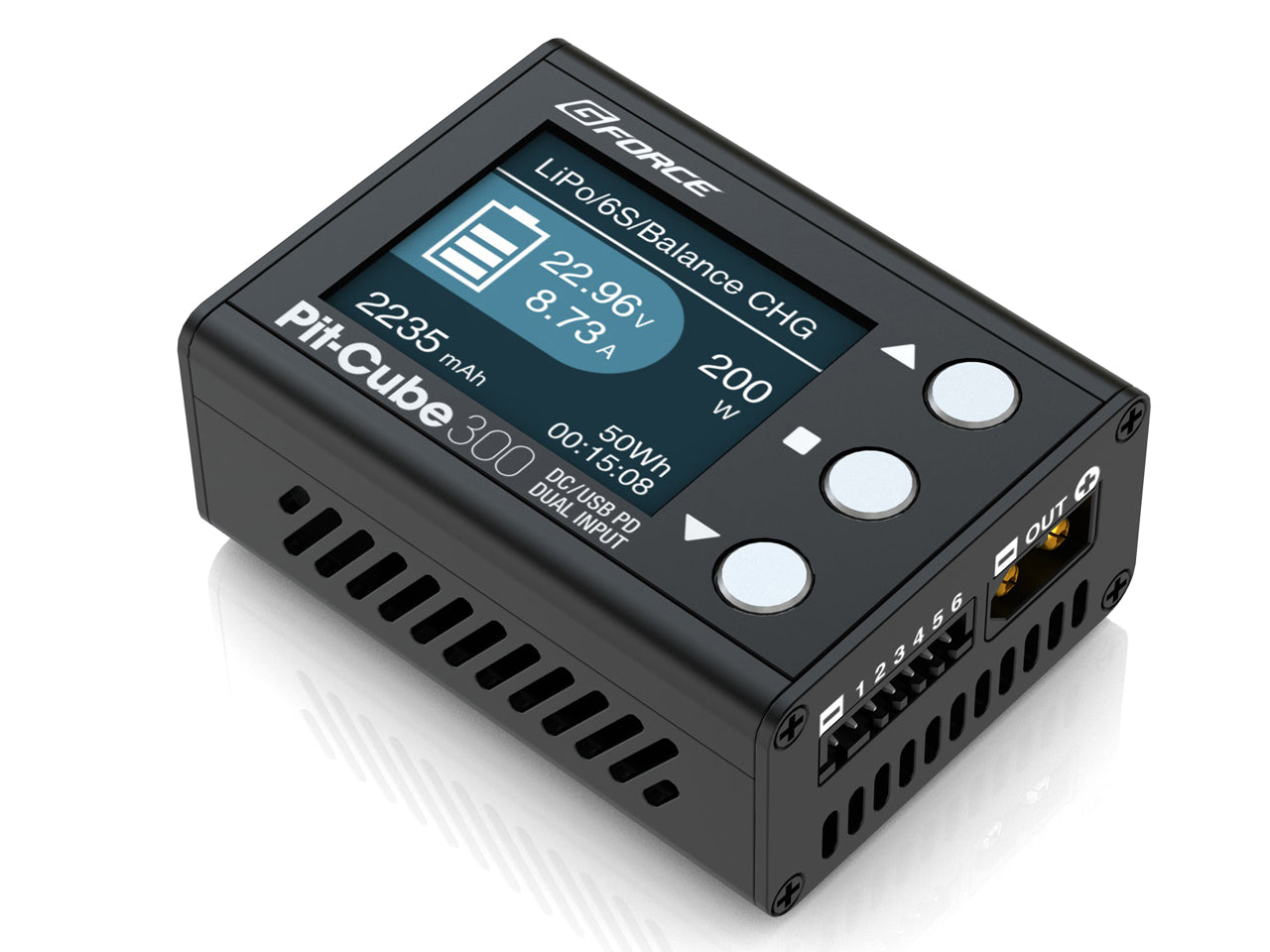 G-Force G0412 Pit-Cube300 DC/PD Charger - BanzaiHobby