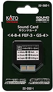 KATO 22-202-1 Unitrack Sound Card (4-8-4 FEF-3 / GS-4) [for Sound Box - BanzaiHobby
