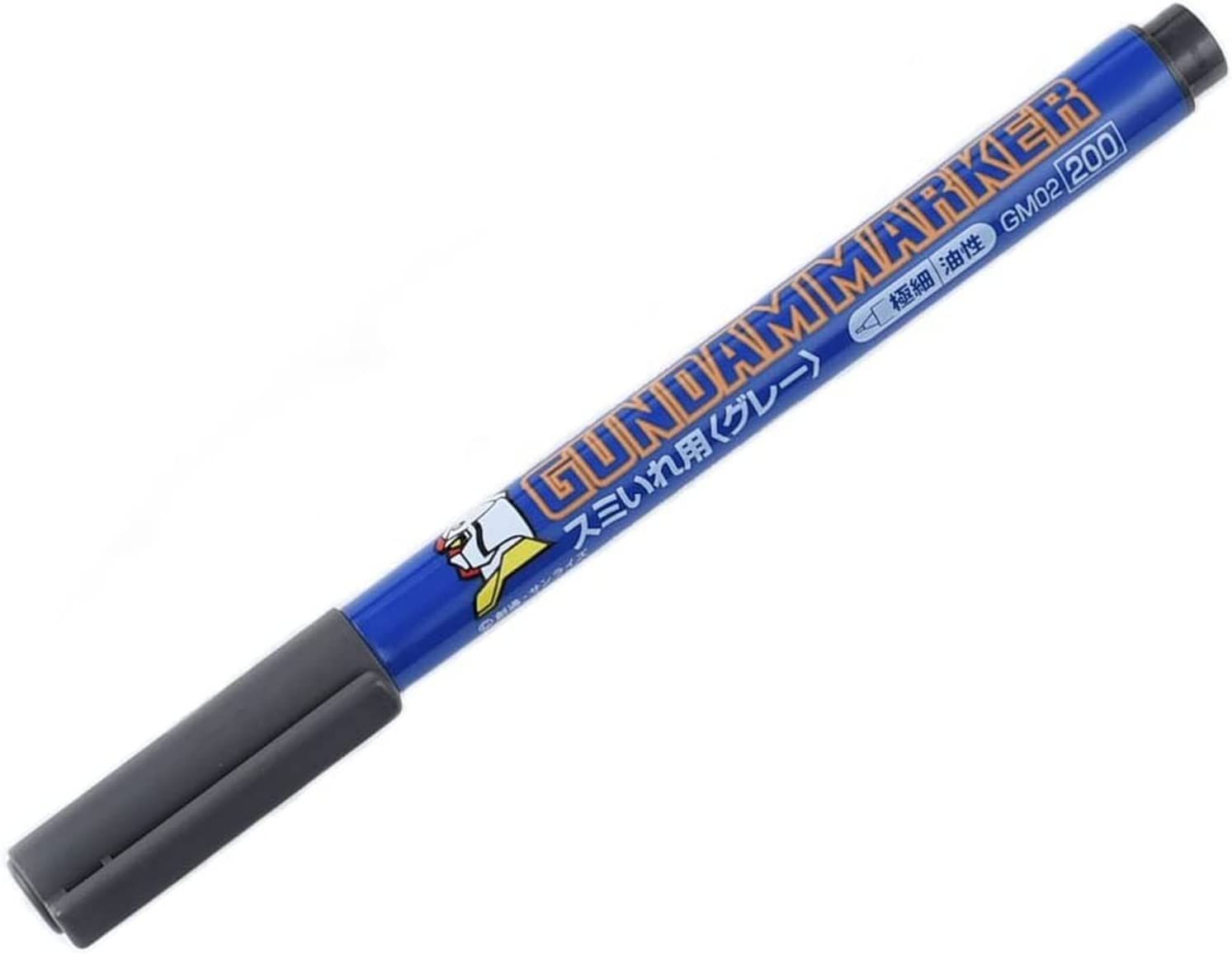 GSI Creos GM02 Gundam Marker for Smillet, Gray, Extra Fine - BanzaiHobby