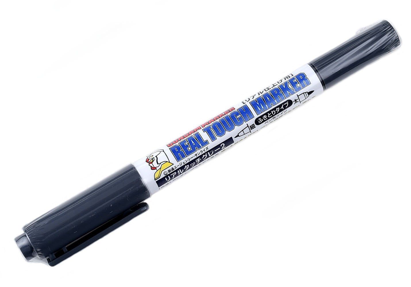 GSI Creos GM402 Gundam Marker Real Touch Marker Gray 2 - BanzaiHobby