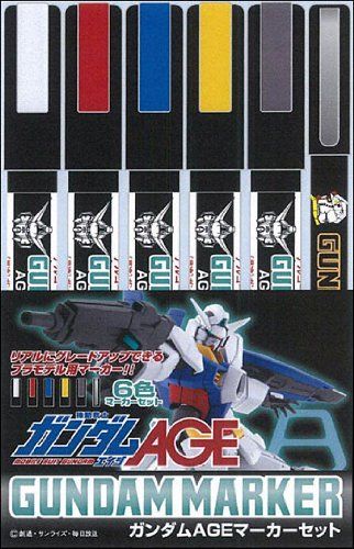 GSI Creos GMS120 Marker Gundam Age Marker Set - BanzaiHobby