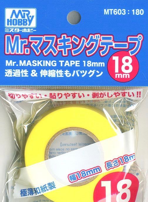 GSI Creos MT603 Mr. Masking Tape 18mm - BanzaiHobby