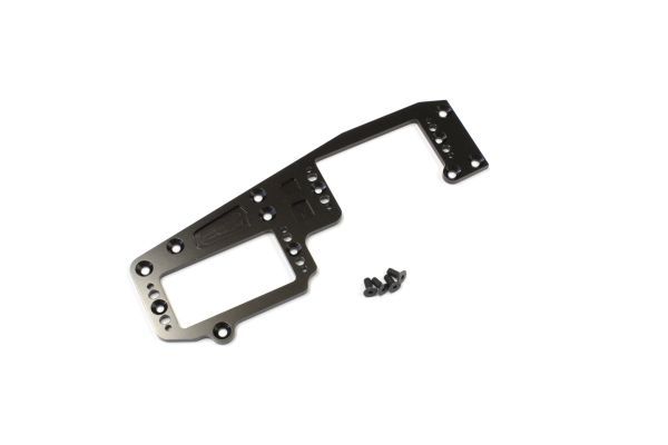 Kyosho IG162 CNC Radio Plate (Gunmetal/GT3) - BanzaiHobby