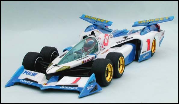 Chevron Models CFS003A Nu Asurada AFK-0/G Body with Driver Set - BanzaiHobby