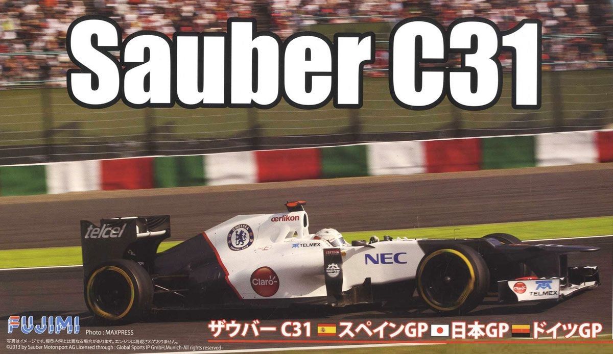 Fujimi 1/20 Sauber C31 (Japan/Spain/German GP) - BanzaiHobby