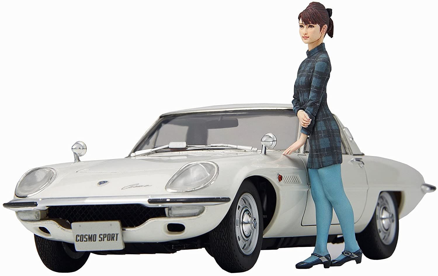 Hasegawa Mazda Cosmo Sports L10B w/Girls Figure - BanzaiHobby