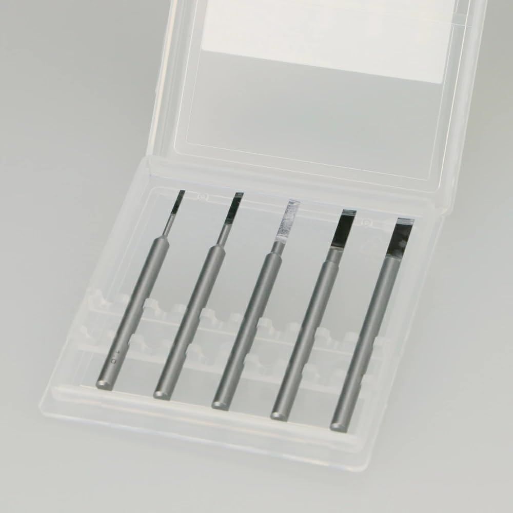GodHand GH-BBH-1-3 Bit Blade Flat Blade 5-Piece Set Hobby Tool - BanzaiHobby