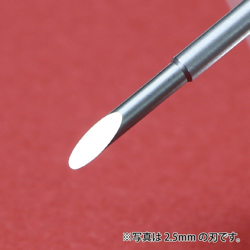GodHand GH-BBM-1-3 Bit Blade Round Knife, Set of 5, Hobby Tool - BanzaiHobby