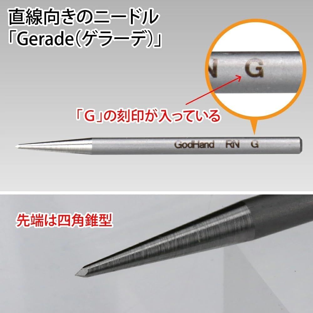 GodHand GH-RN-SET Riegel Needle Hobby Tool - BanzaiHobby