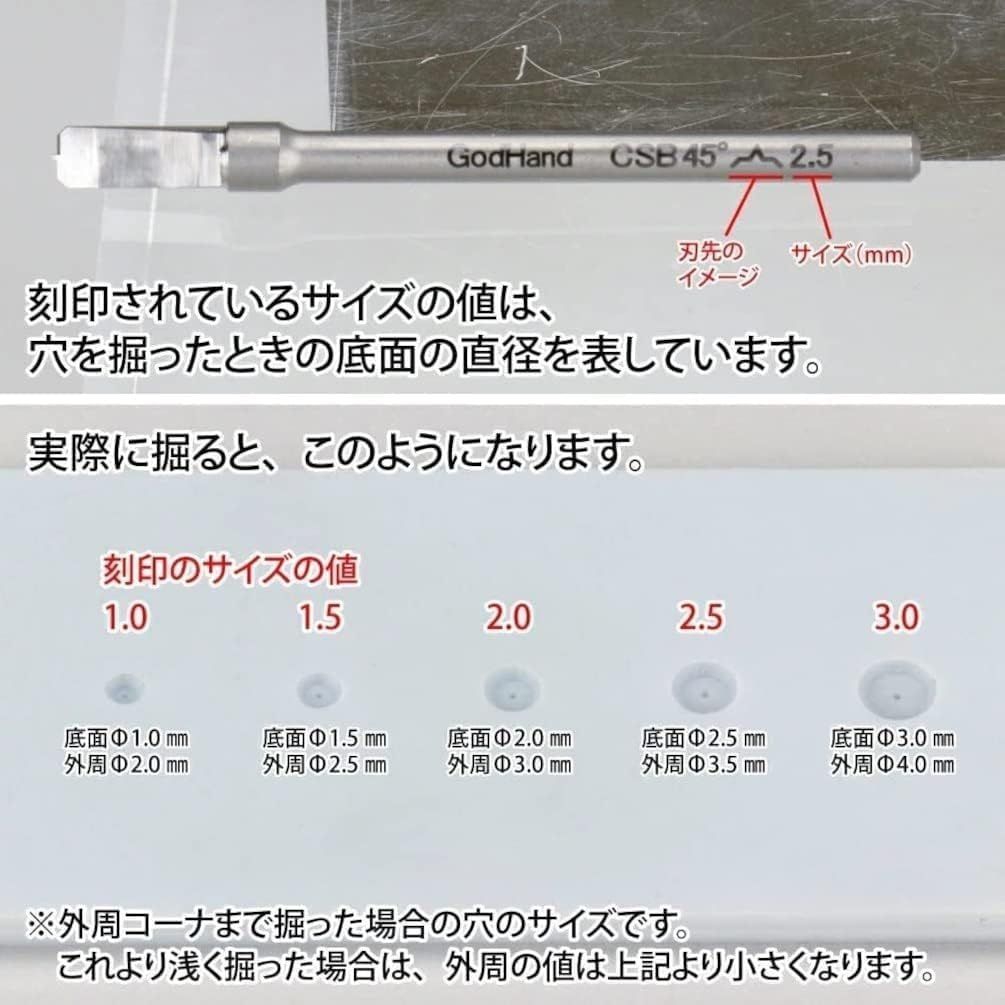 GodHand Spin Mold 45 GH-CSB45-1-3 Hobby Tool - BanzaiHobby