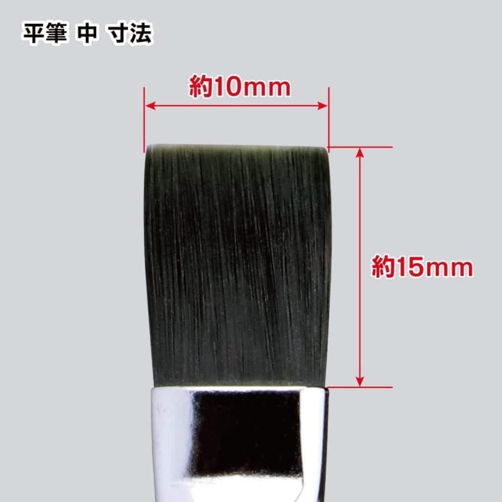 God Hand GH-BRSDP-HIC Kamifude Flat Brush (Medium) - BanzaiHobby