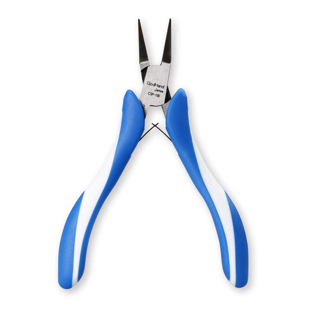 God Hand GH-CSP-130 Craft Grip Series Tapered Flat Nose Pliers - BanzaiHobby