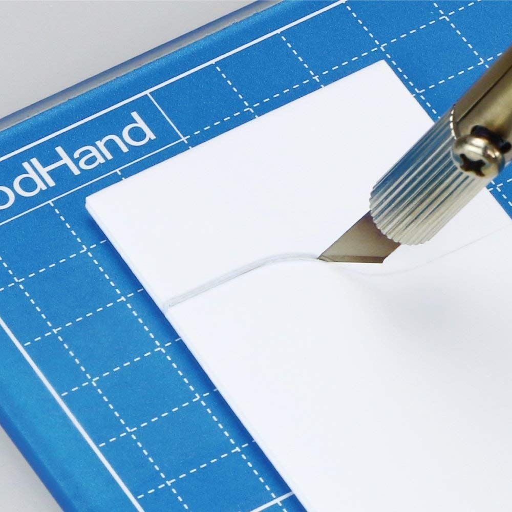 God Hand GH-GCM-B5-B Glass Cutter Mat Blue (151x227mm) - BanzaiHobby