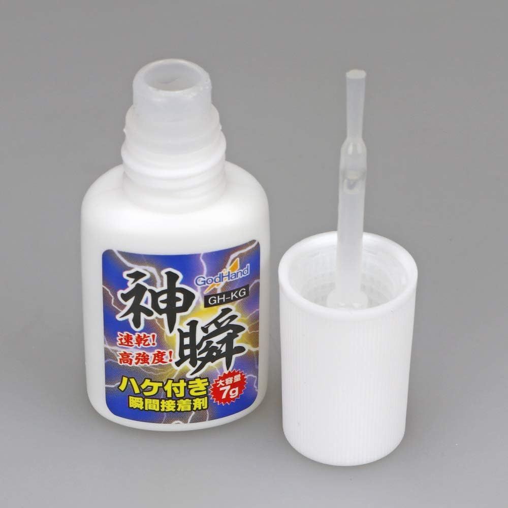 God Hand GH-KG Instant Glue with Brush - BanzaiHobby