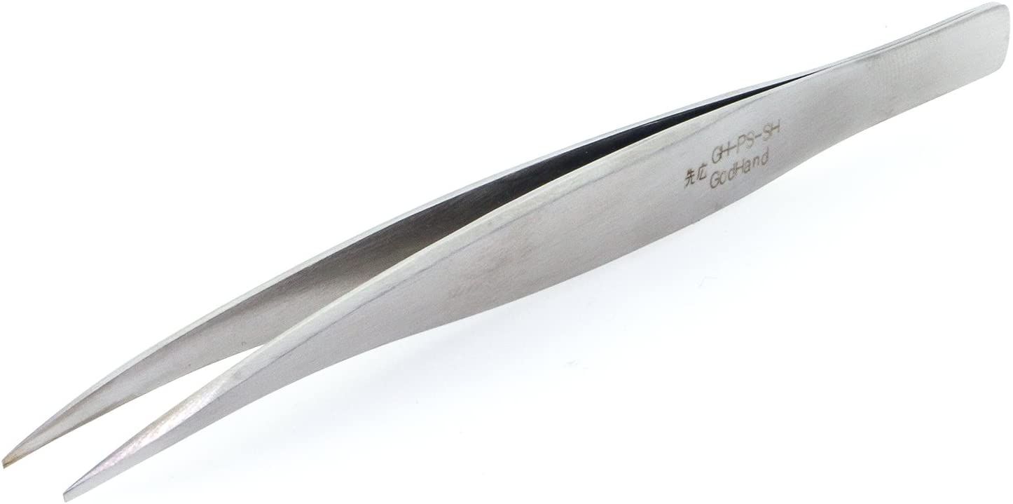 God Hand GH-PS-SH GH Bevel Tweezers - BanzaiHobby