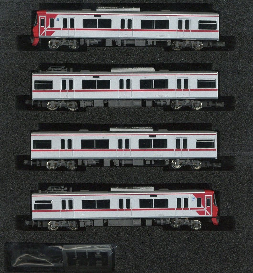 Greenmax 31588 Meitetsu Series 9500 Additional Four Car Formation Set (wi - BanzaiHobby