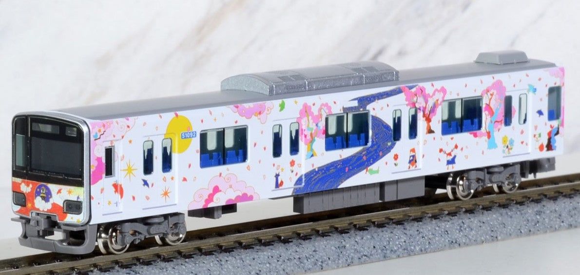 Greenmax 50724 Tobu Type 50090 `Ikebukuro Kawagoe Art Train (Long Seat Mo - BanzaiHobby