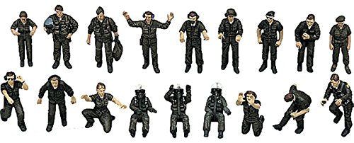 Hasegawa 1/48 U.S. Pilot / Ground Crew Set B - BanzaiHobby