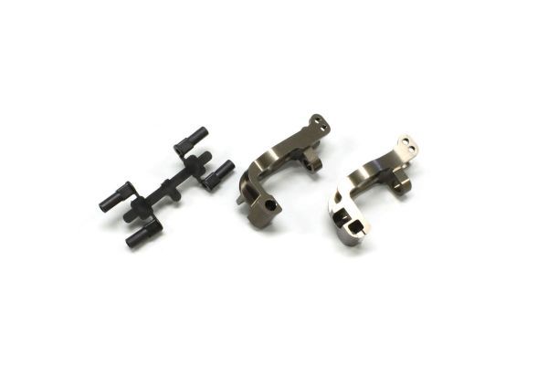 Kyosho IFW412 Aluminum Front Hub Carrier Set(L,R/Gunme - BanzaiHobby