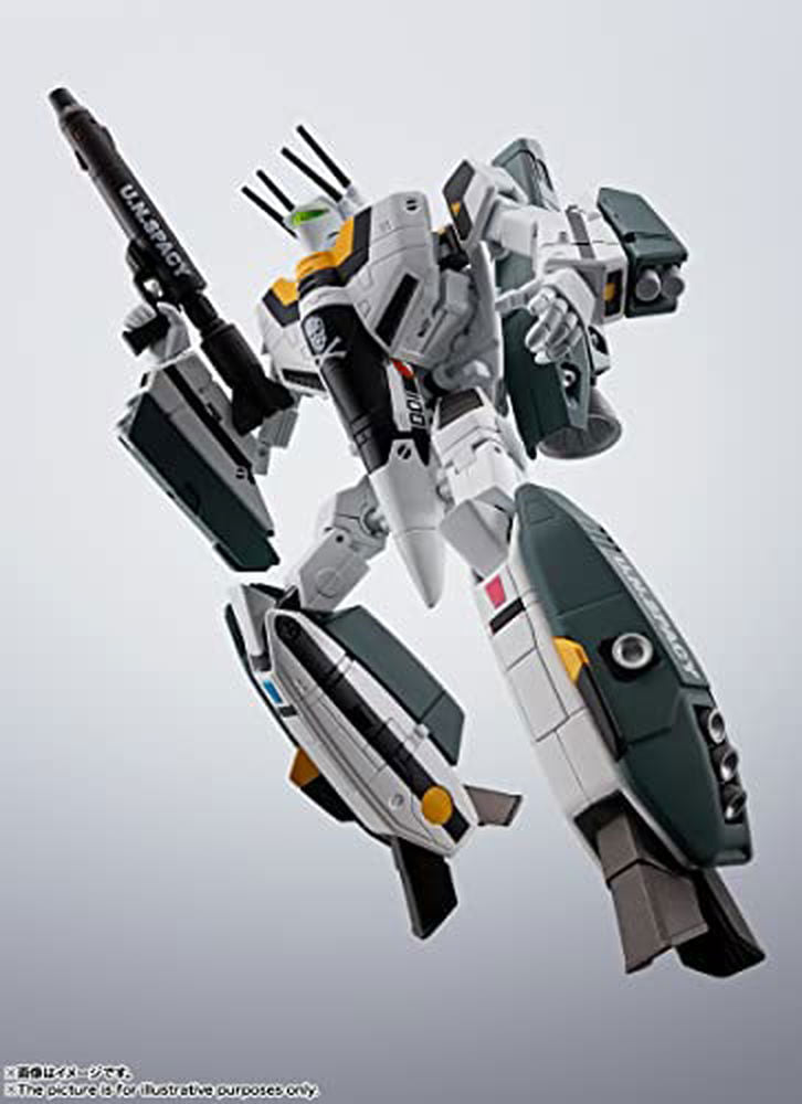HI-METAL R 超時空要塞マクロス VF-1S スーパーバルキリー (一条輝機) 約140mm ダイキャスト&ABS&PVC製 塗装済み可動フィギュア - BanzaiHobby