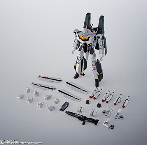 HI-METAL R 超時空要塞マクロス VF-1S スーパーバルキリー (一条輝機) 約140mm ダイキャスト&ABS&PVC製 塗装済み可動フィギュア - BanzaiHobby