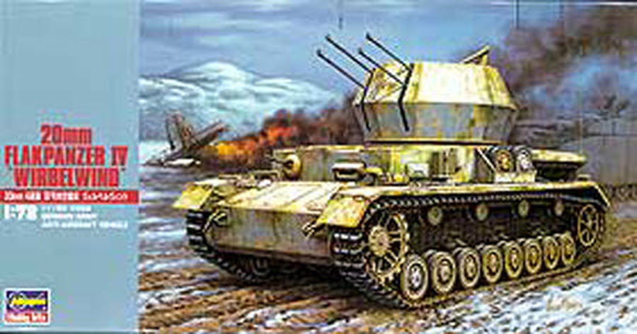 Hasegawa 37mm FLAKPANZER IV ""OSTWIND"" - BanzaiHobby