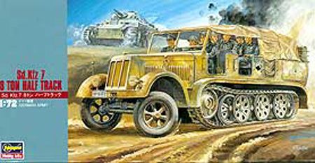 Hasegawa 8 TON HALF TRACK Sd. Kfz 7 - BanzaiHobby