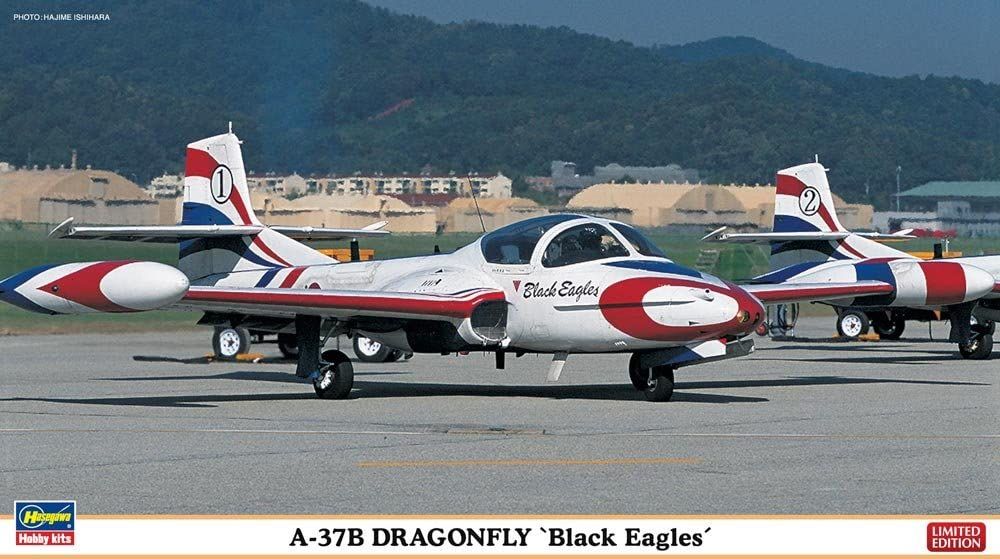 Hasegawa A-37B Dragonfly `Black Eagles` - BanzaiHobby