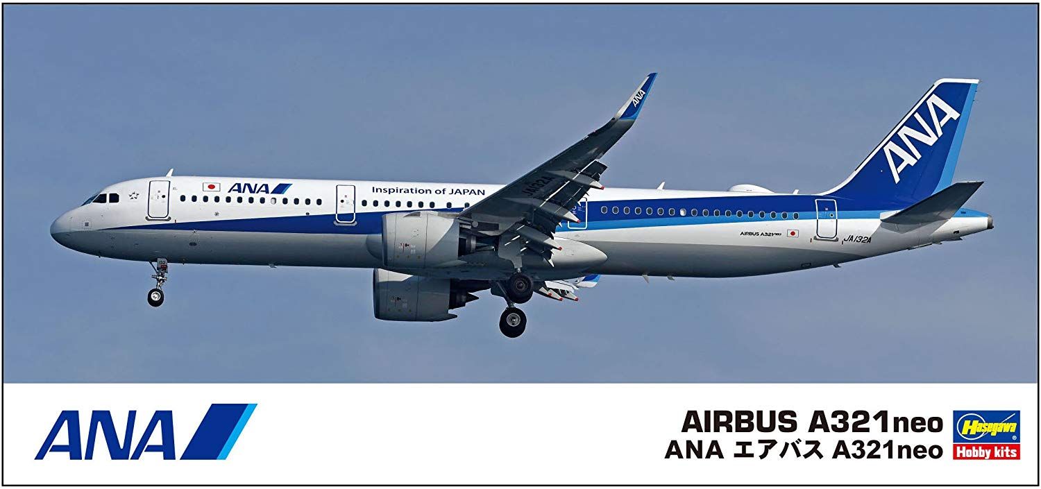 Hasegawa ANA Airbus A321neo - BanzaiHobby