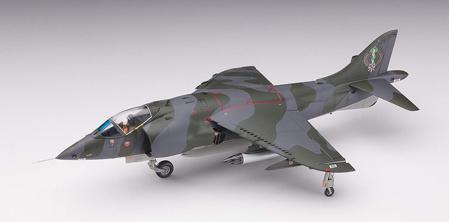 Hasegawa Area-88 AV-8A Harrier `Kim Aba` - BanzaiHobby