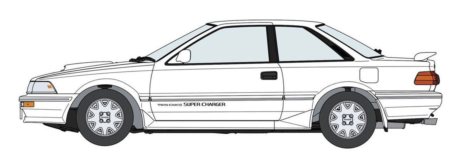 Hasegawa Corolla Levin AE92 GT-Z Early Type - BanzaiHobby