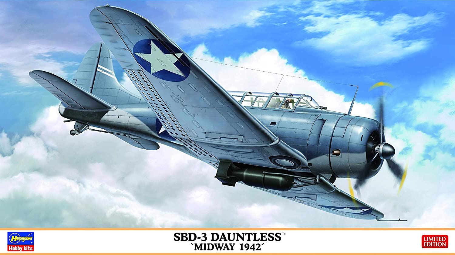 Hasegawa D-3 Dauntless `Battle of Midway 1942` - BanzaiHobby