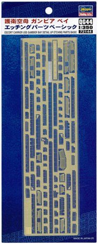 Hasegawa Escort Carrier USS Gambier Bay Etching Parts Basic - BanzaiHobby